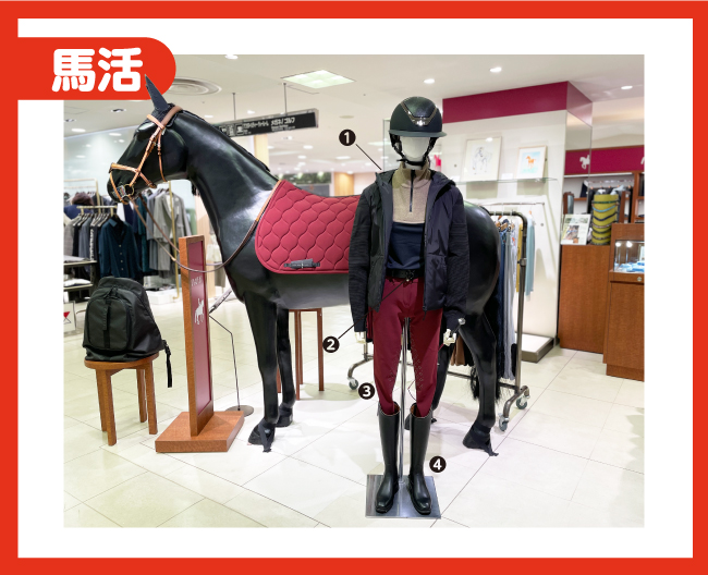 乗馬ウェア各種