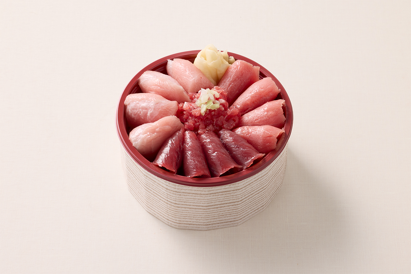 クロマグロ専門工房　鮪斗　戸井産本鮪4種丼