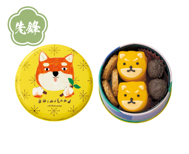 アニマランド ギロクッキー缶