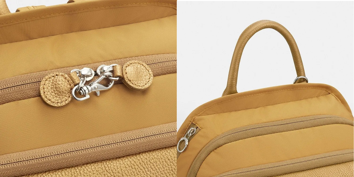 カナナP J１のファスナーとハンドルの写真