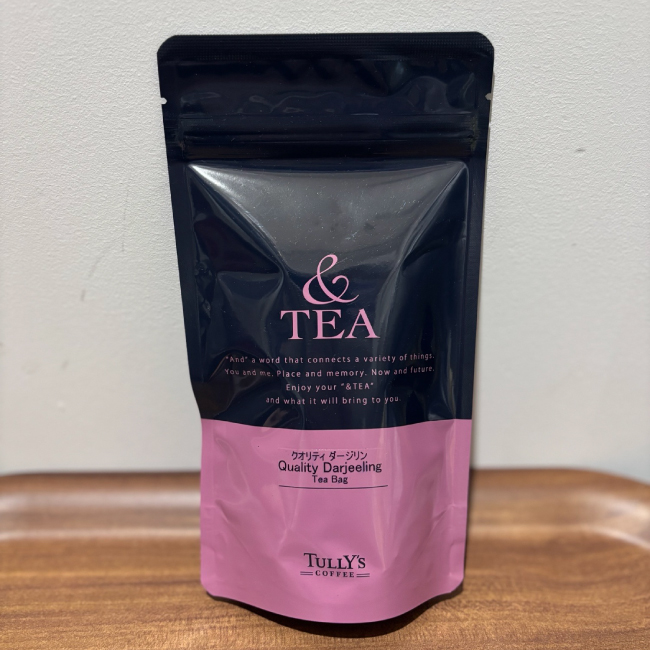 タリーズコーヒー&TEAの香り豊かなティーバッグクオリティダージリン