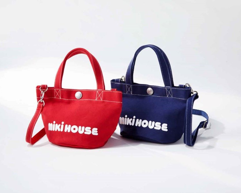 ミキハウスのトートバッグ