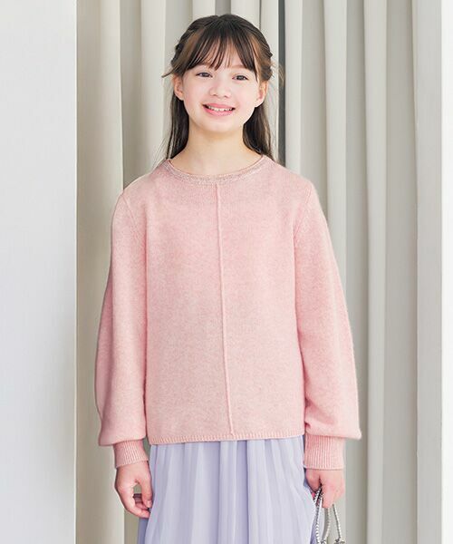 リンガーラメプルオーバーモデル着用