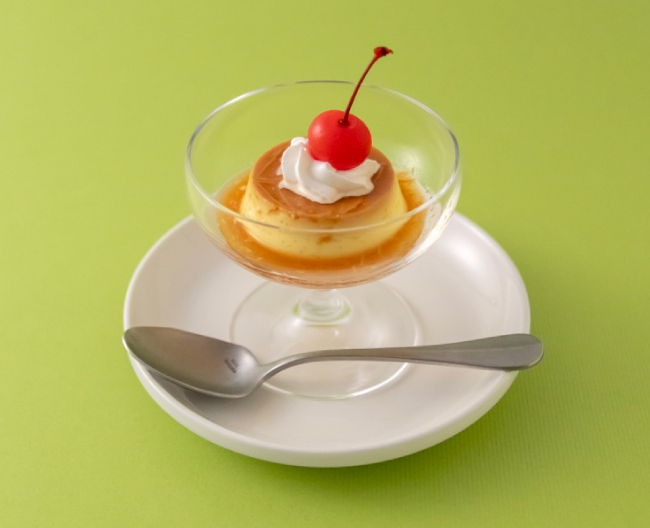 菓寮伊藤軒の昔懐かしいシンプルな焼きプリン
