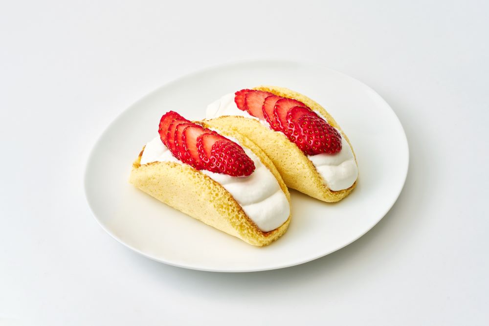 いちごスフレオムレット