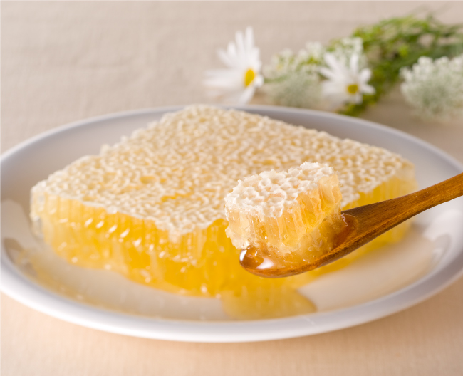 山田養蜂場・巣蜜