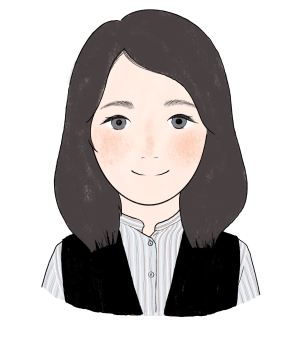 美術部スタッフの似顔絵