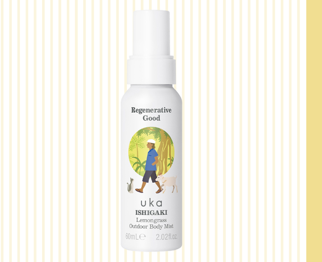 スプレー式のボディミスト