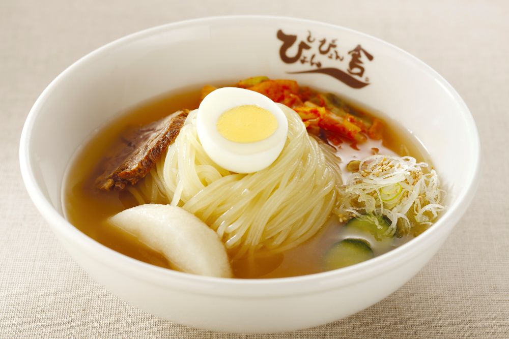 ［ぴょんぴょん舎］盛岡冷麺盛り付けイメージ