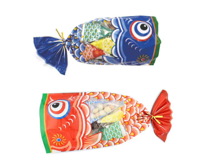 ［松本製菓］ 鯉あられテトラのパッケージ画像