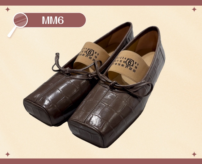 ［エムエム6 メゾン マルジェラ］バレエシューズ