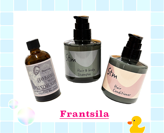 ［フランシラ］土管の親父、ステムヘア&ボディシャンプー、ステムコンディショナー