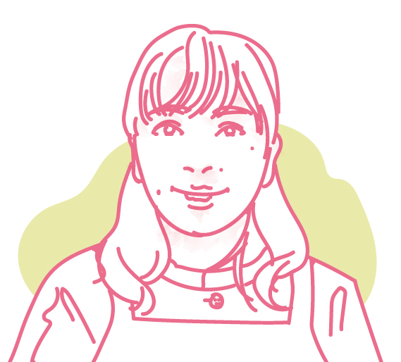 柏高島屋リビング売場ワイヨットHさんの似顔絵