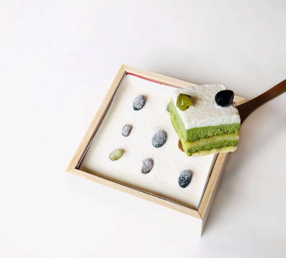 ［一乗寺中谷］絹ごし緑茶てぃらみす