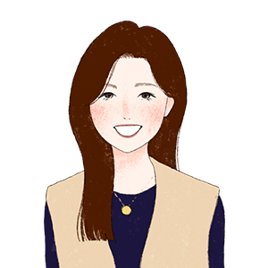 コスメバイヤー手塚の似顔絵