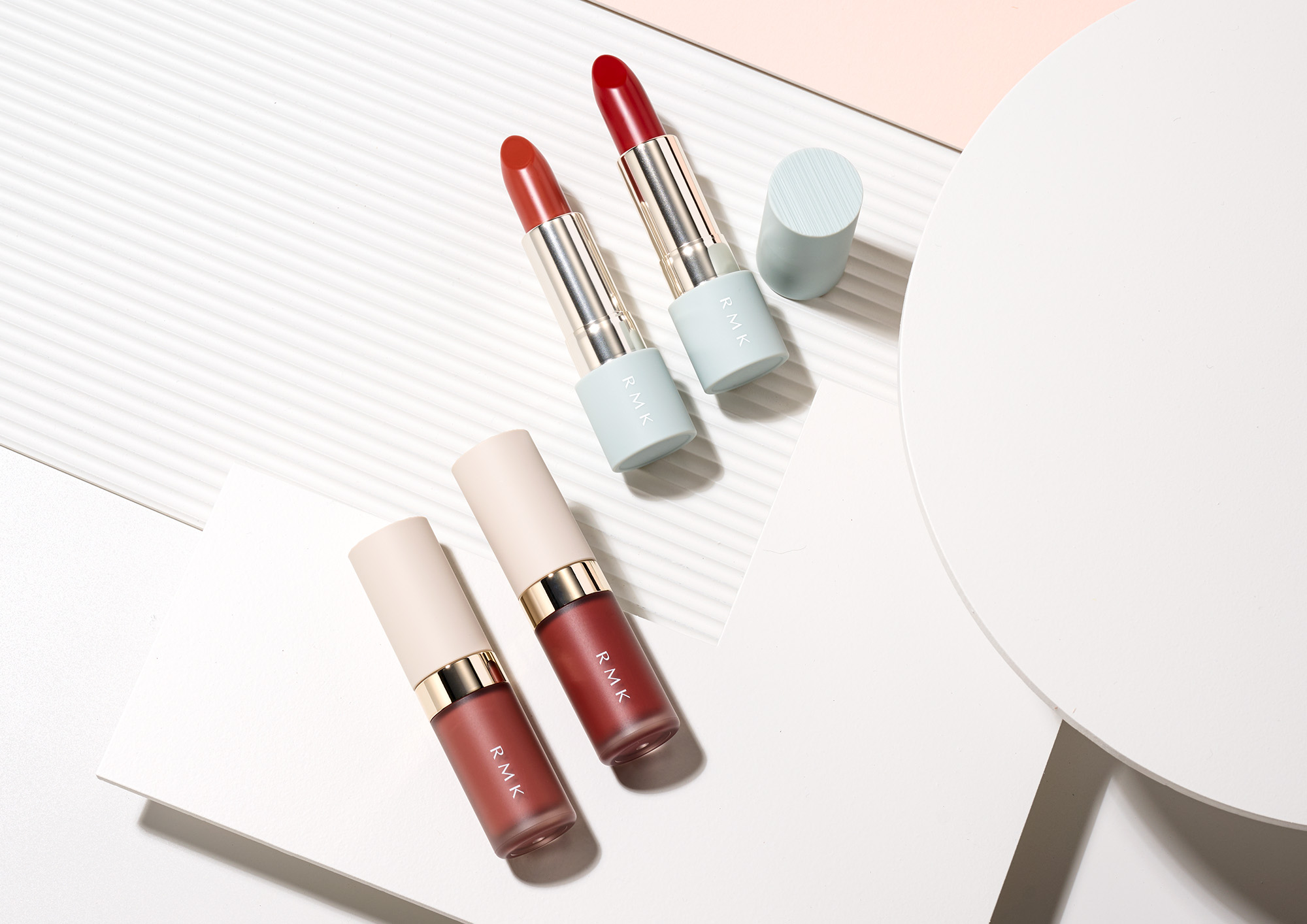 RMK／ザ マット リップカラー、RMK／リクイド グロウ リップカラー