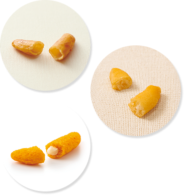心弾む、軽やかな食感
