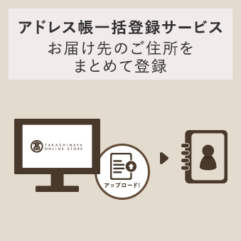 アドレス帳一括登録サービス