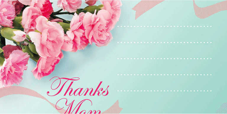 タカシマヤ母の日オリジナル 自分で作るメッセージカード付ギフト