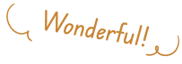 Wonderful!