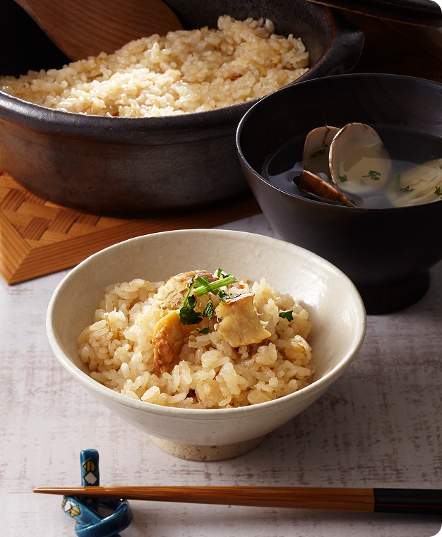 OCEAN＆TERRE（オーシャンテール）・炊き込みご飯とお吸い物セットA 詳細ページへ