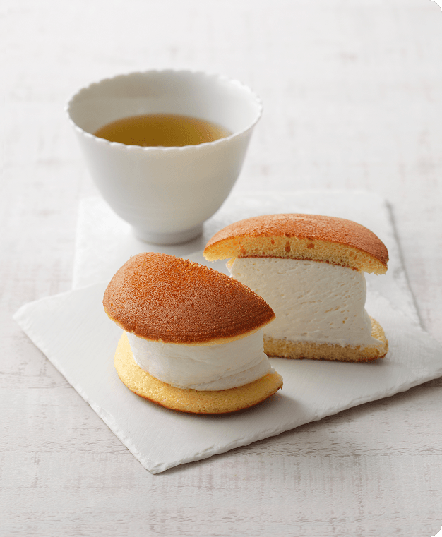 亀じるし ふわふわクリーミー生どら焼きプレーン 詳細ページへ