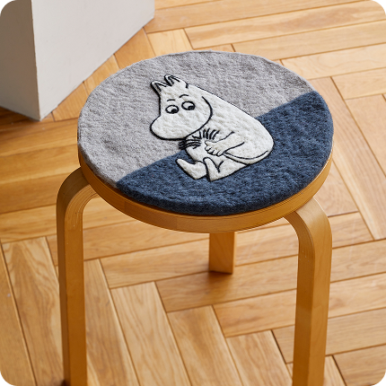 KLIPPAN（クリッパン） フェルトシートパッド ムーミン グレー 詳細ページへ