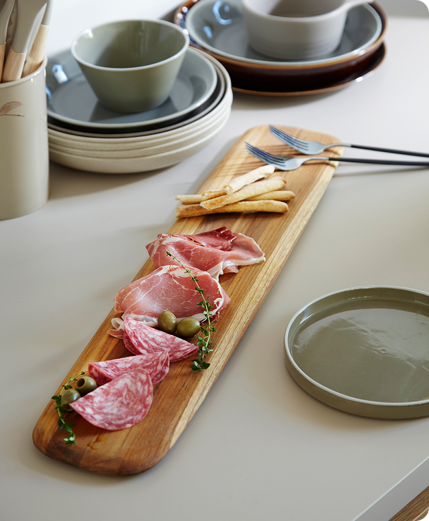 ＜チークハウス＞エレガントコレクション カッティングボードロング 詳細ページへ