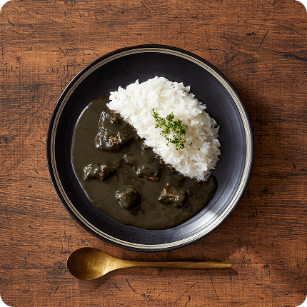 宮崎牛スジ濃厚黒カレー 詳細ページへ