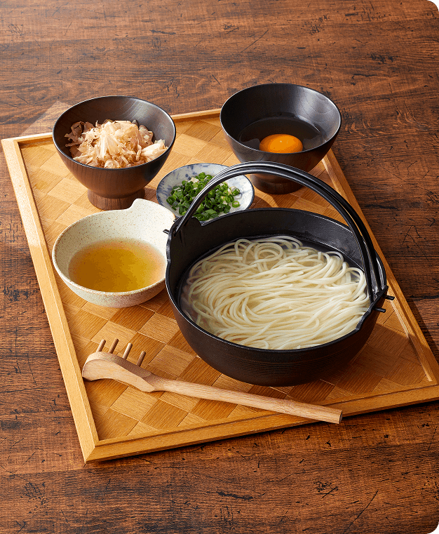 長崎五島うどん 五島手延うどん（国産小麦）と飛魚だしつゆ詰合せ  詳細ページへ