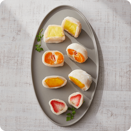 覚王山フルーツ大福 弁才天 フルーツ大福天果4個セット 詳細ページへ