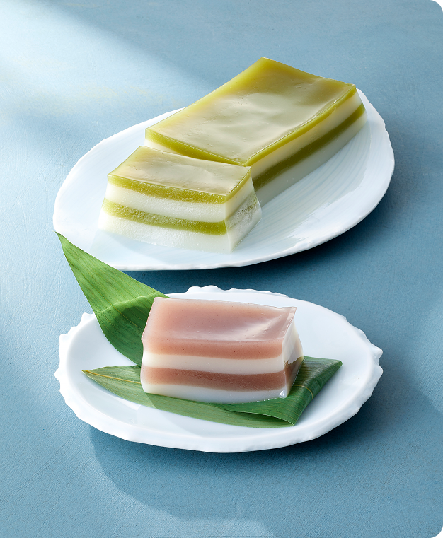 味匠 くすむら　夏の涼菓 豆乳水ようかん（北海道小豆・西尾抹茶） 詳細ページへ