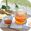 和洋デザインの茶器でほっとひと息