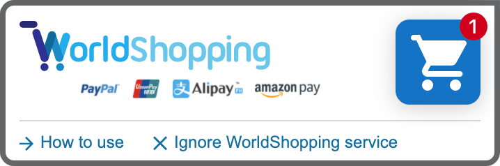 WorldShopping Cart