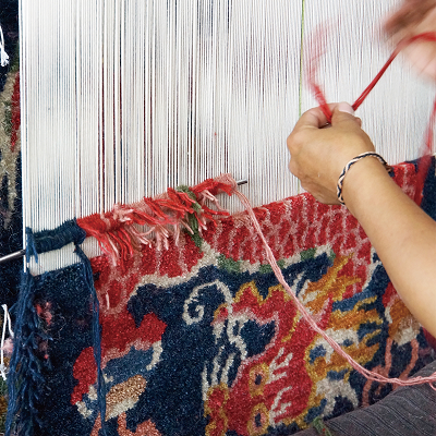 TIBETAN RUG / チベット絨毯