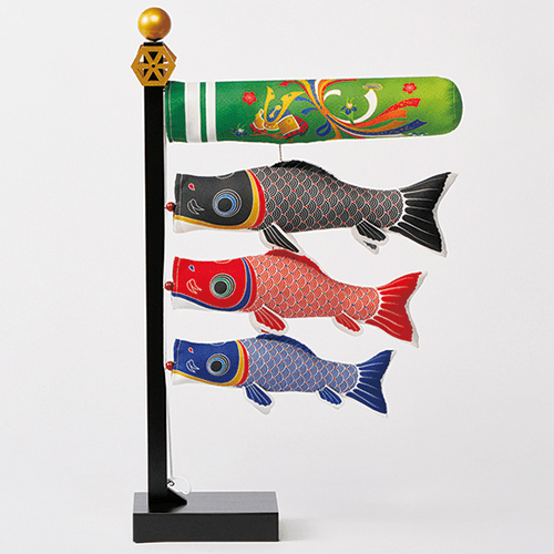 鯉のぼり・脇飾り・一刀彫ほか