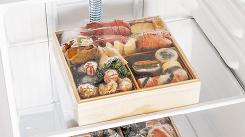 解凍は冷蔵庫でゆっくりと