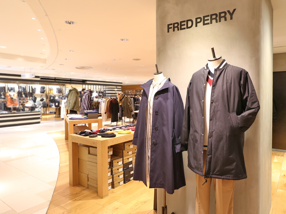 フレッドペリー このshopに行ってみた 柏高島屋ステーションモール フレッドペリー このshopに行ってみた 柏高島屋ステーションモール