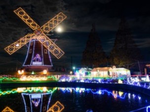 あけぼの山農業公園 イルミネーション