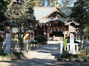 廣幡八幡宮と友野観光イチゴ園
