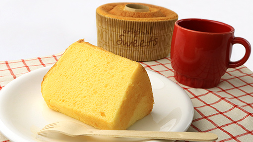 豆乳シフォンケーキ 乳酸菌入り