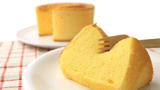 豆乳シフォンケーキ 乳酸菌入り