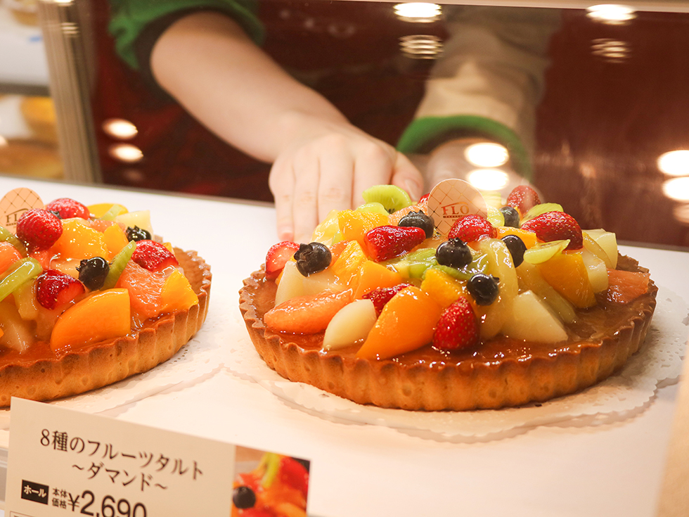 8種のフルーツタルト