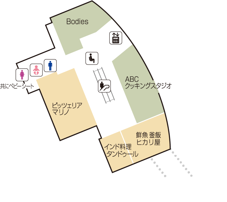 フロアガイド 新館 専門店 9f 柏高島屋ステーションモール