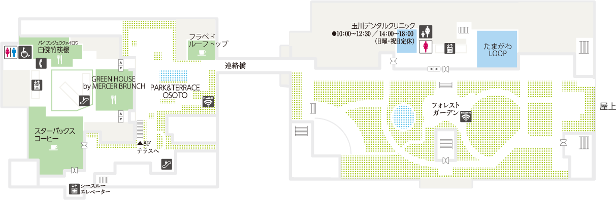 フロアガイド 南館 7f 玉川高島屋s C