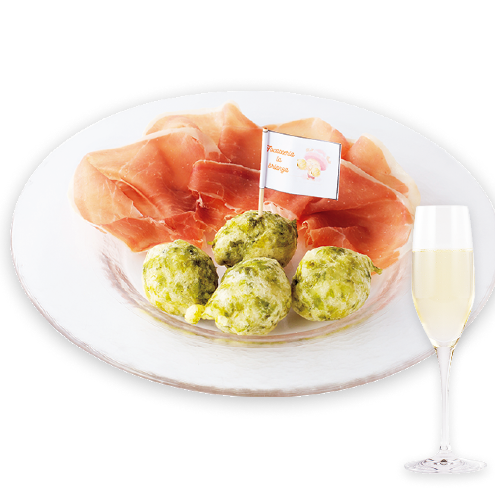 フォカッチェリア ラ ブリアンツァ ちょい飲みセット画像