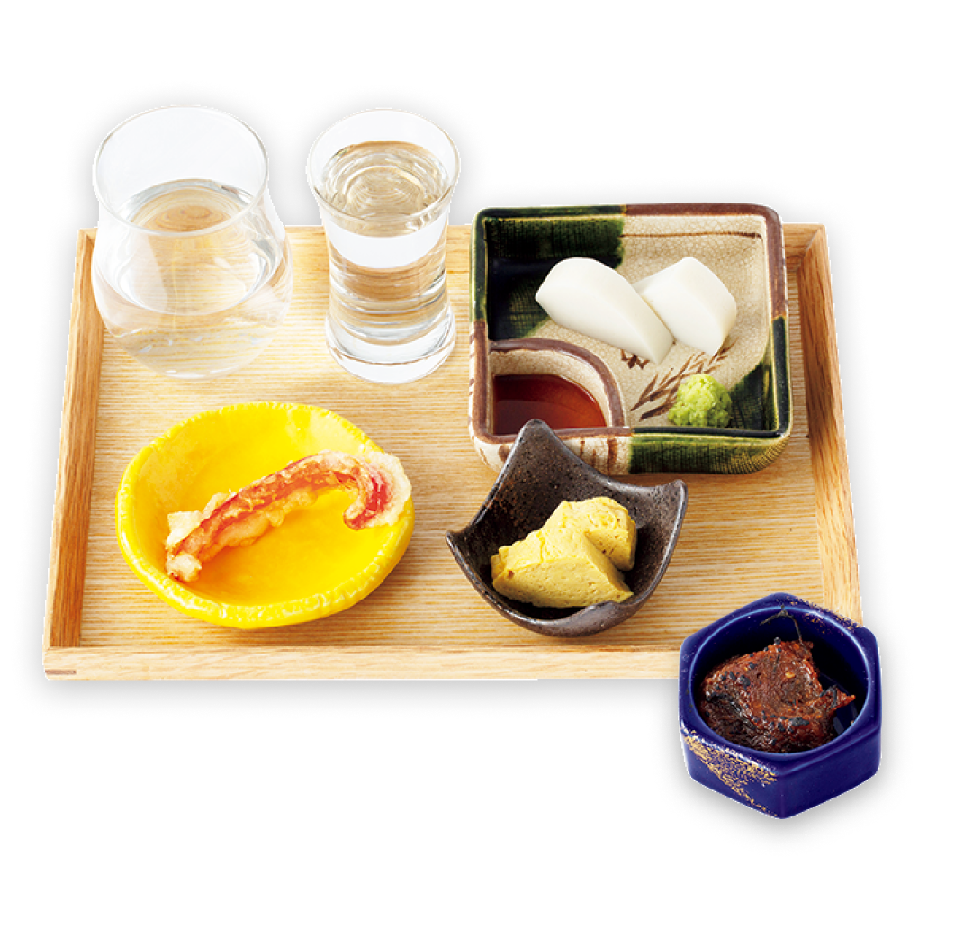 総本家 更科堀井 蕎麦前セット画像