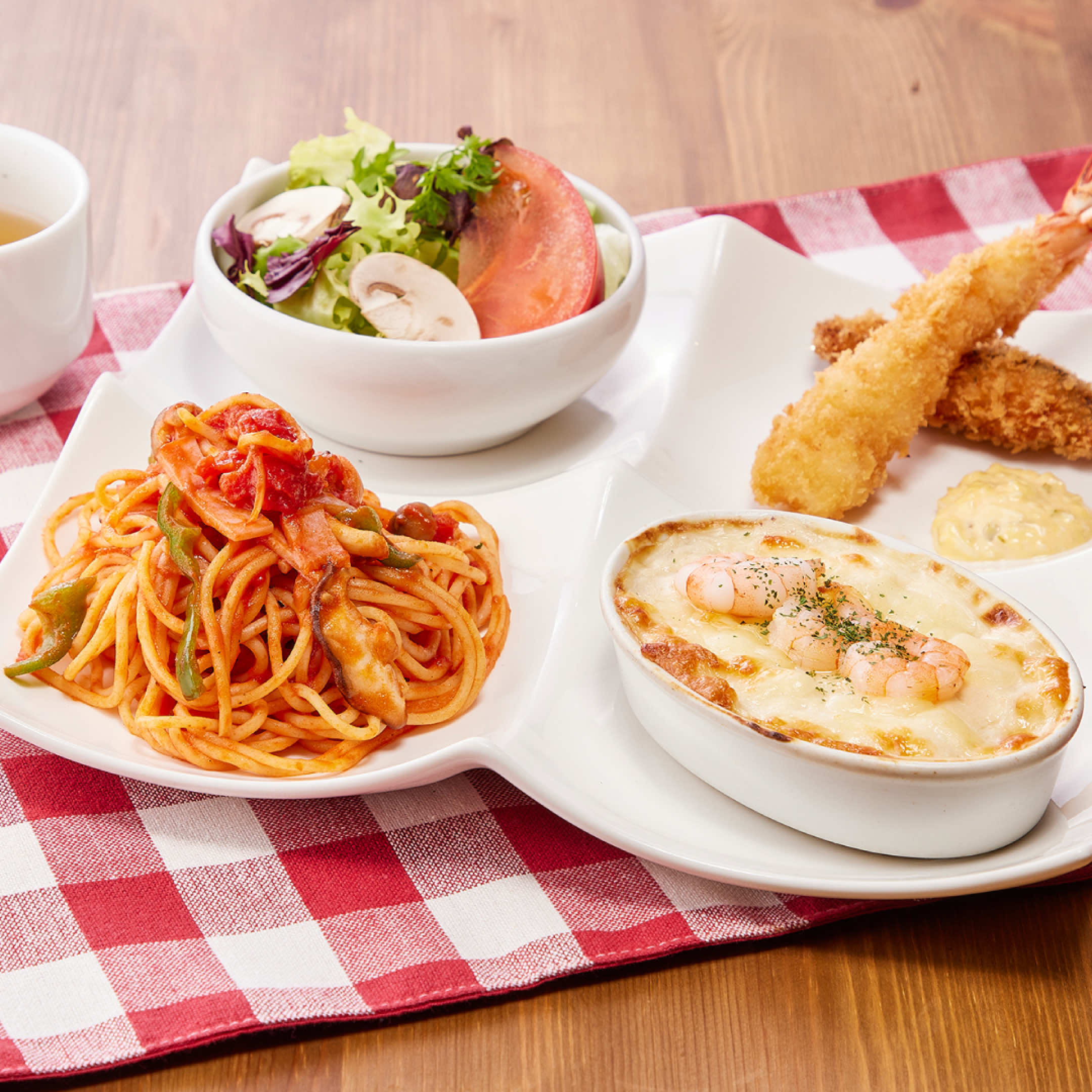季節のワンプレートディッシュ（スープ付き）
