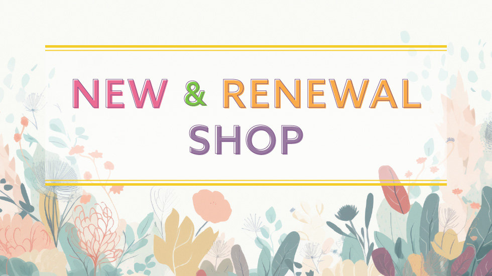 NEW & RENEWAL SHOP この春、新館に新しいショップが仲間入り
