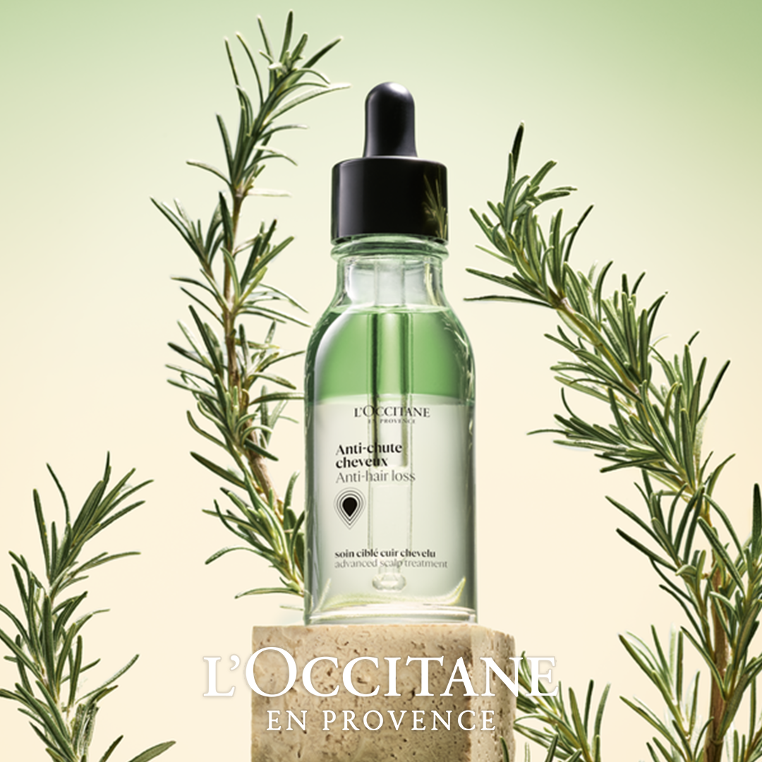 ロクシタンが10年をかけて開発した〈薬用〉育毛美容液